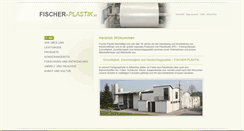 Desktop Screenshot of fischer-plastik.at