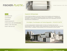 Tablet Screenshot of fischer-plastik.at